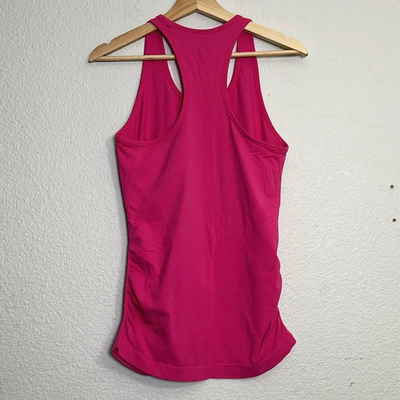 Athleta 2 Piece Tank Bundle Womens Size Small Pink and Black Racerback Stretch - Picture 9 of 12